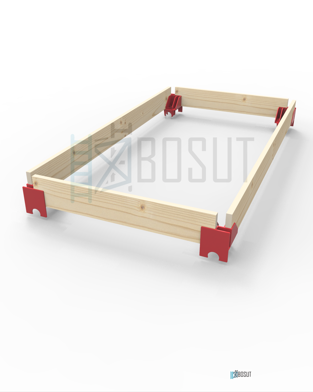 Sestava okopové zarážky 850mm x 3200mm